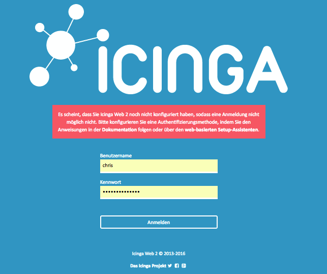 icinga2: Icinga Web 2 w/o Auth